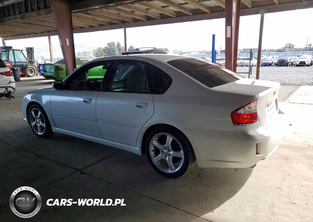 2009 Subaru Legacy 2.5I VIN:4S3BL616597231552 - 2