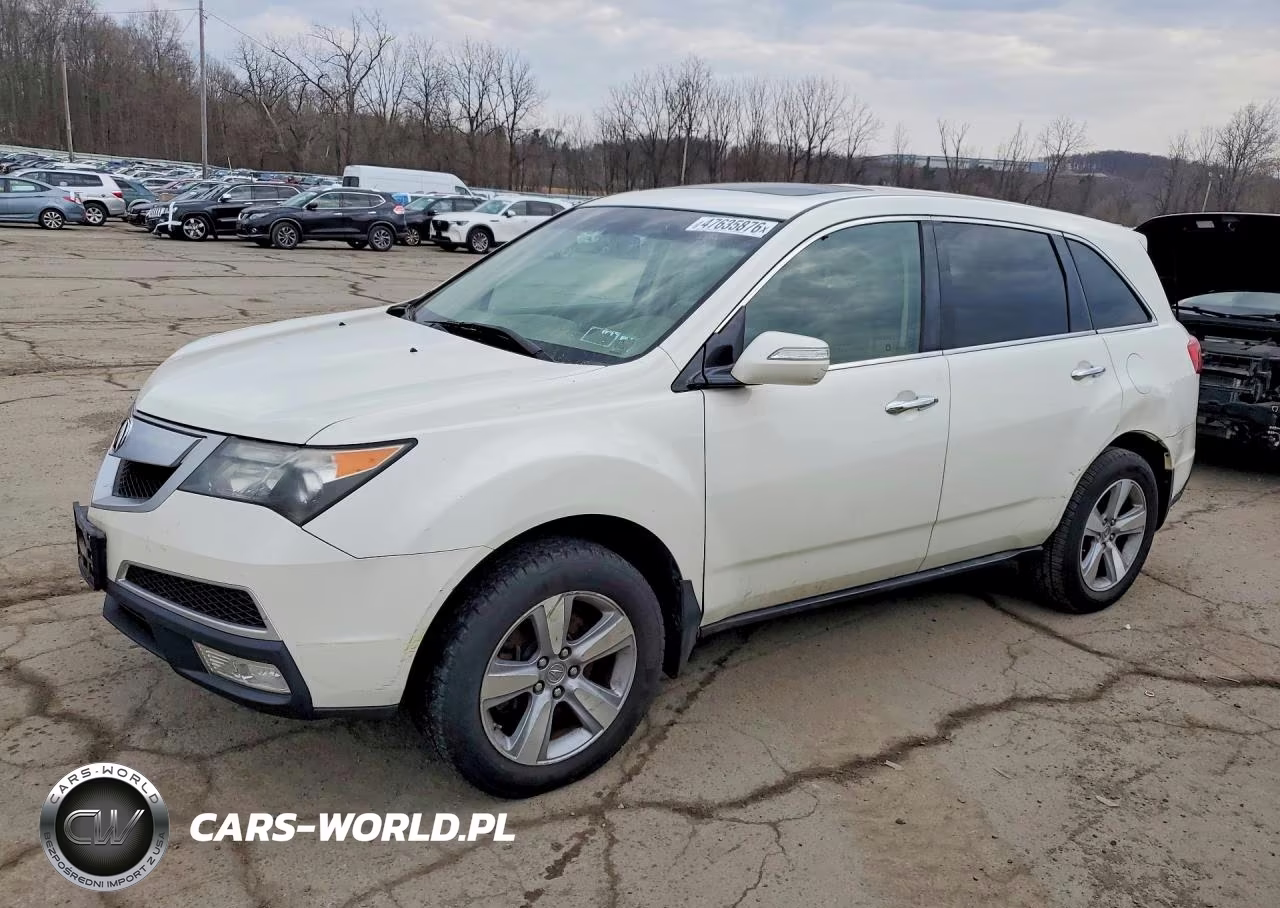 2013 Acura Mdx VIN:2HNYD2H29DH514403 - 1