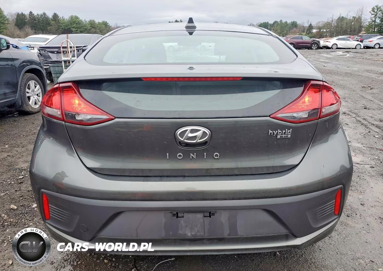 2022 Hyundai Ioniq Hybrid Blue VIN:KMHC65LC8NU284567 - 6
