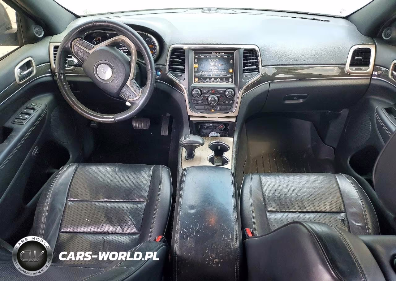 2014 Jeep Grand Cherokee Overland VIN:1C4RJFCT4EC184572 - 8