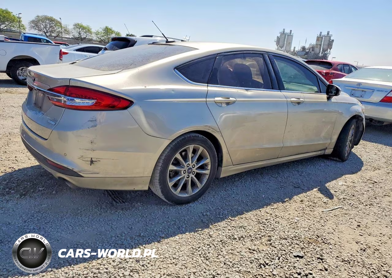 2017 Ford Fusion Se VIN:3FA6P0HDXHR293565 - 3