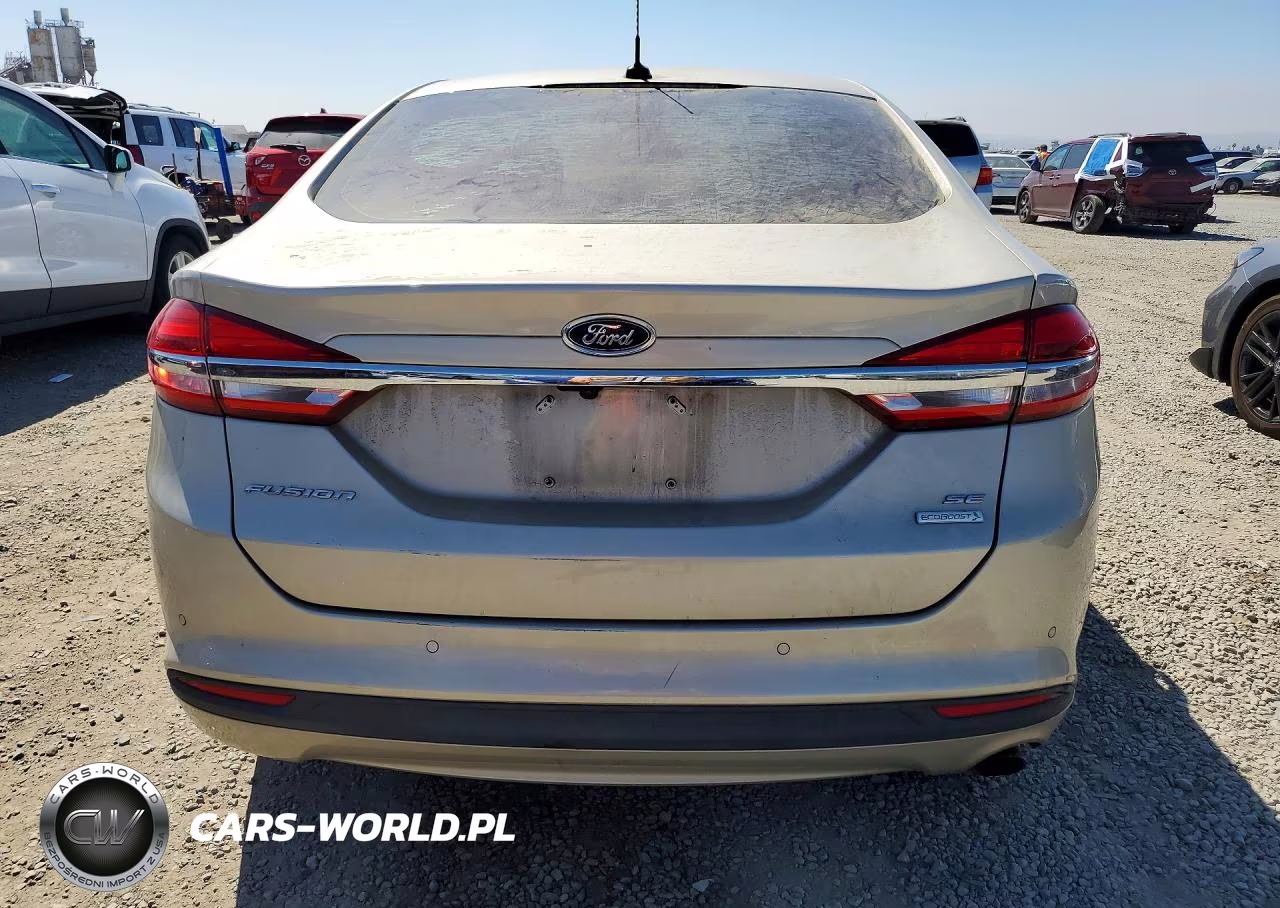 2017 Ford Fusion Se VIN:3FA6P0HDXHR293565 - 6