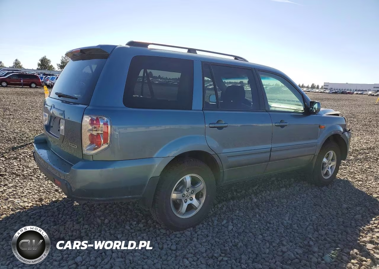 2006 Honda Pilot Ex VIN:2HKYF18696H519446 - 3
