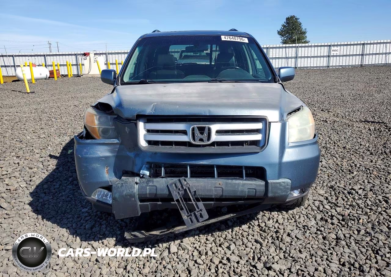 2006 Honda Pilot Ex VIN:2HKYF18696H519446 - 5
