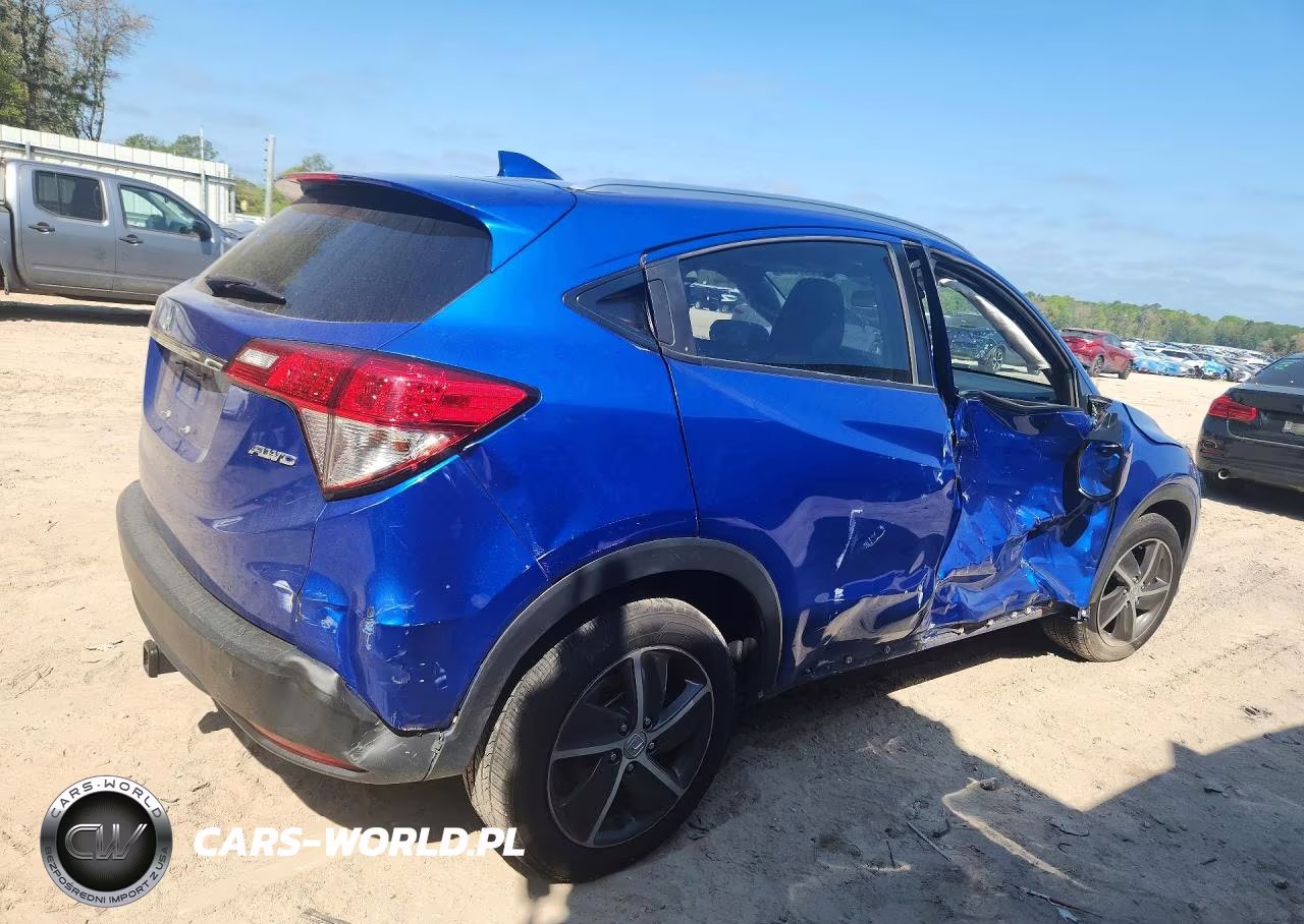 2022 Honda Hr-V Ex VIN:3CZRU6H57NM734499 - 3