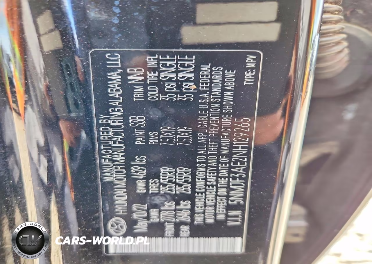 2022 Hyundai Tucson Sel VIN:5NMJF3AE2NH129265 - 13