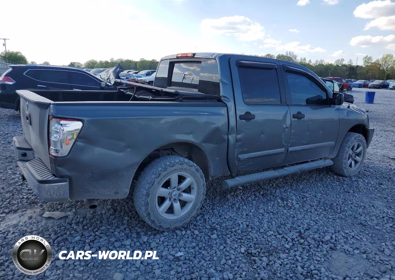 2015 Nissan Titan Sv VIN:1N6BA0EK6FN504383 - 3