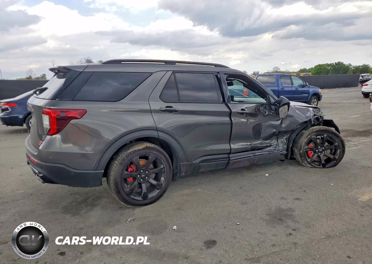 2020 Ford Explorer St VIN:1FM5K8GC8LGA24021 - 3