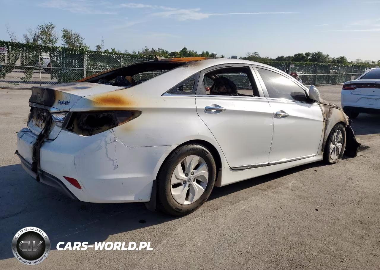 2013 Hyundai Sonata Hybrid VIN:KMHEC4A42DA078815 - 3
