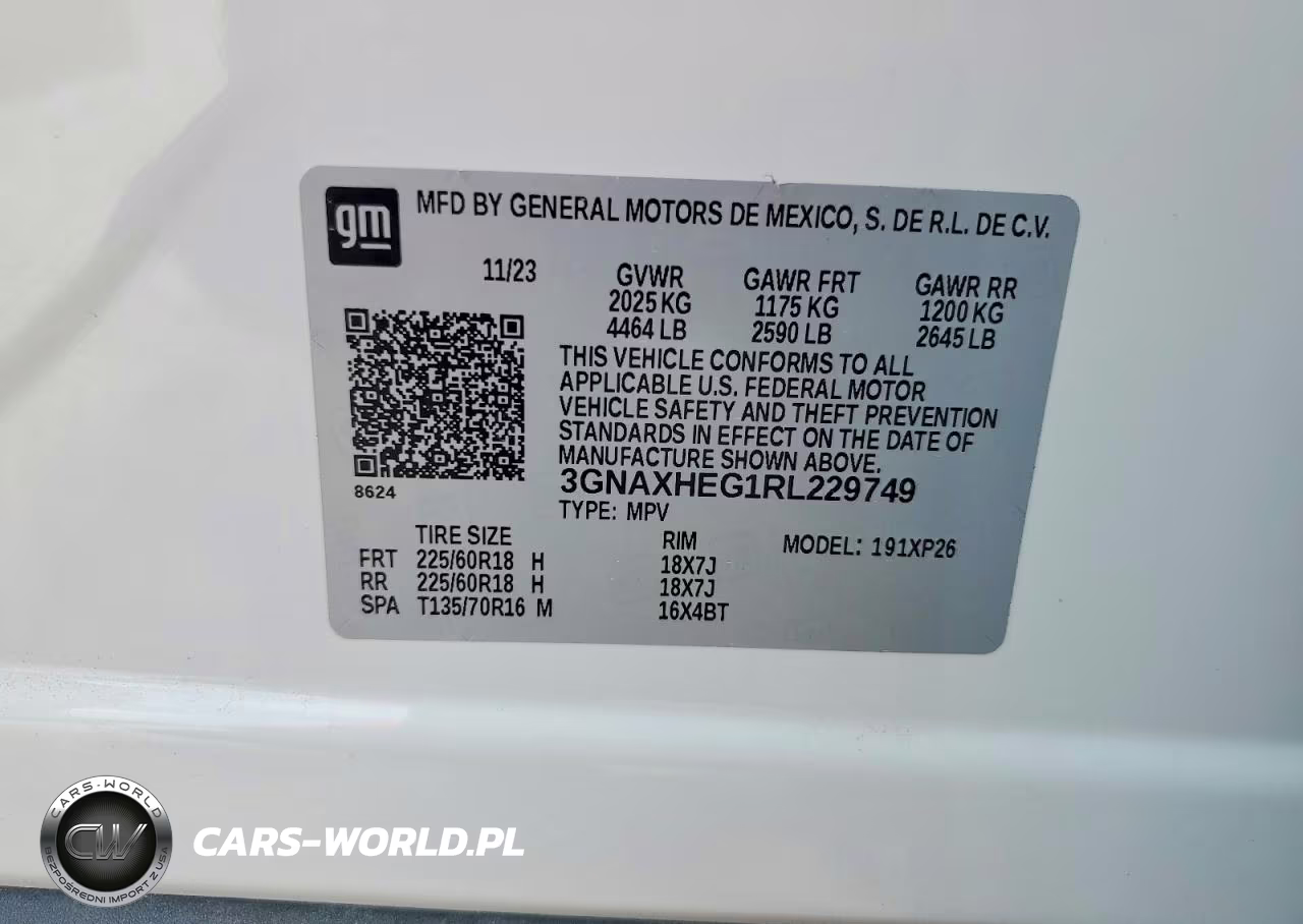 2024 Chevrolet Equinox Ls VIN:3GNAXHEG1RL229749 - 13