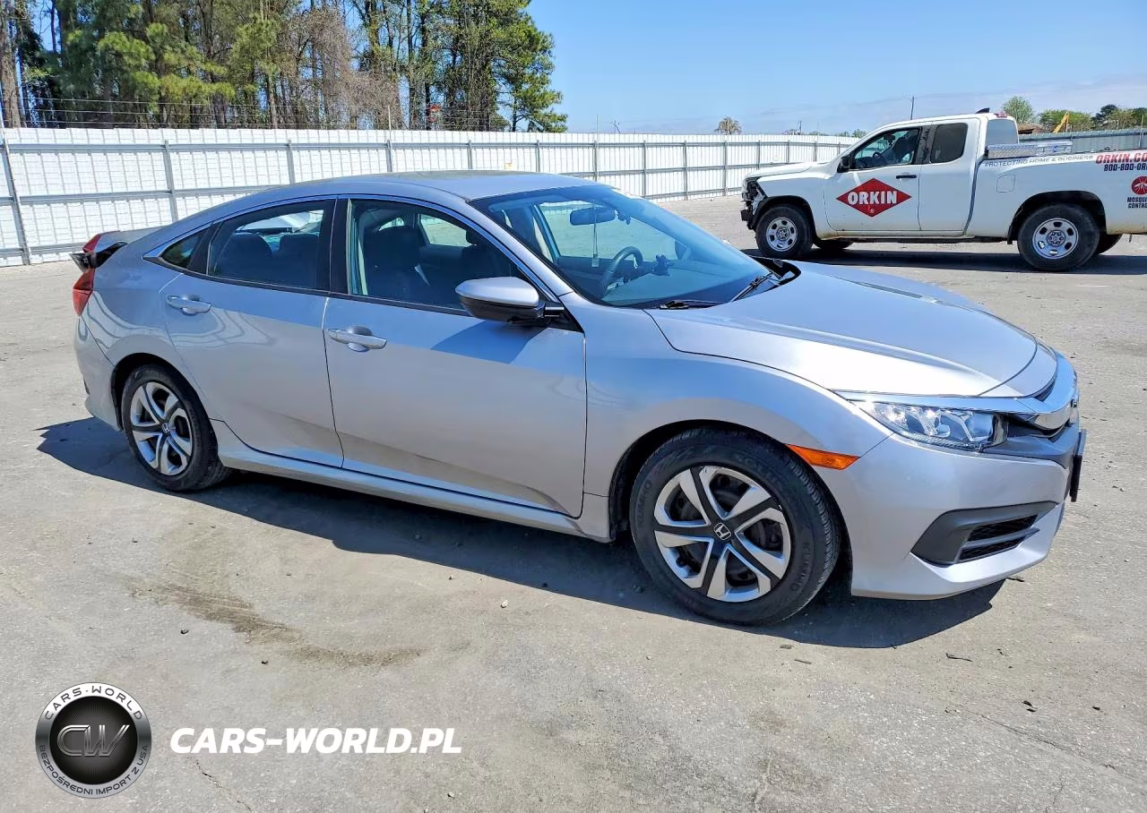 2016 Honda Civic Lx VIN:19XFC2F53GE200551 - 4