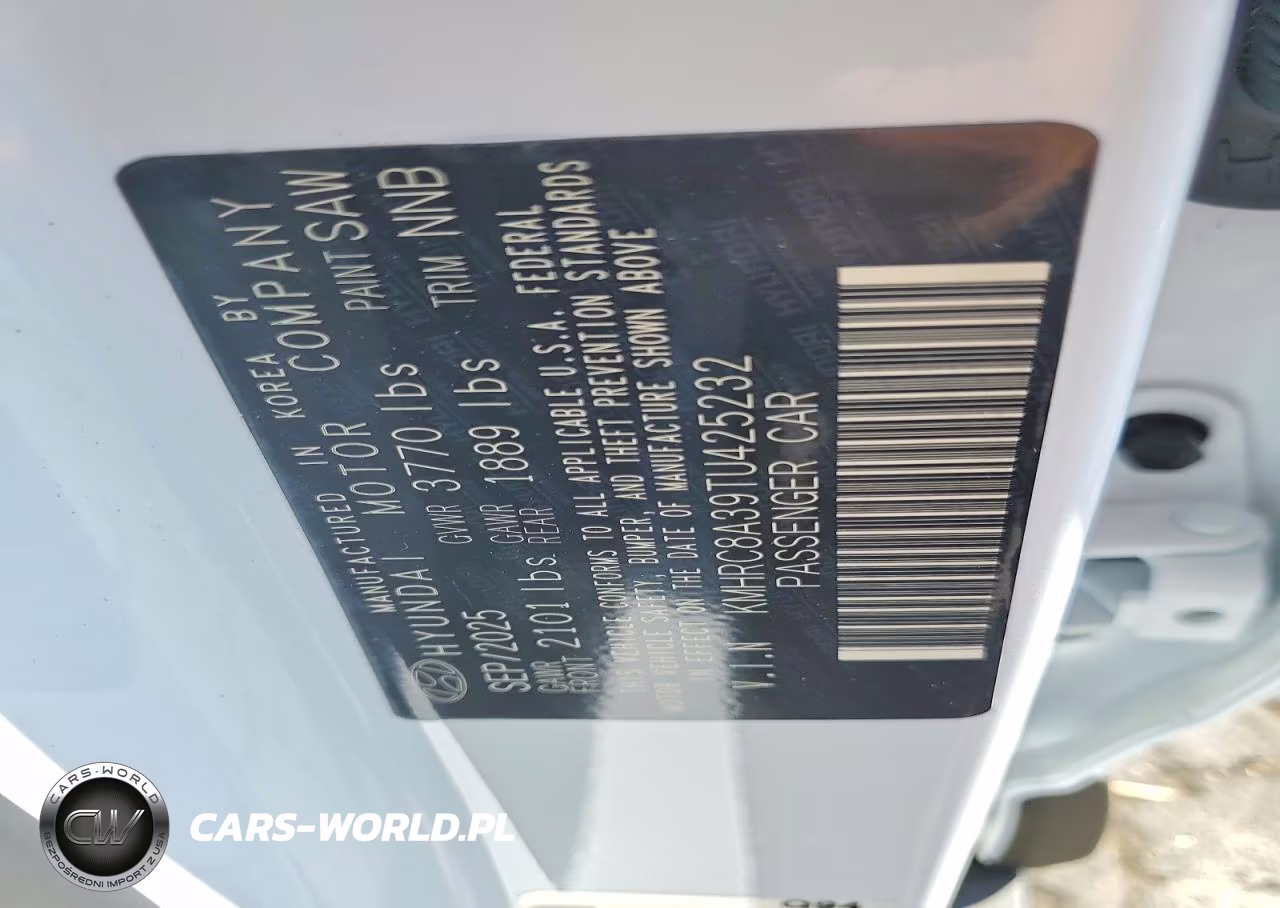 2026 Hyundai Venue Sel VIN:KMHRC8A39TU425232 - 13