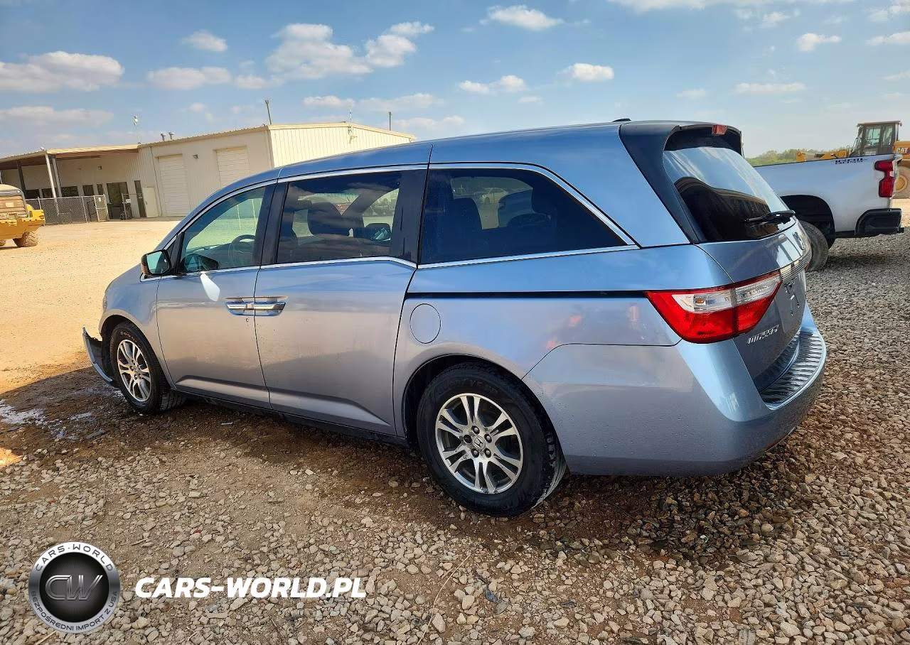 2013 Honda Odyssey Exl VIN:5FNRL5H6XDB080077 - 2