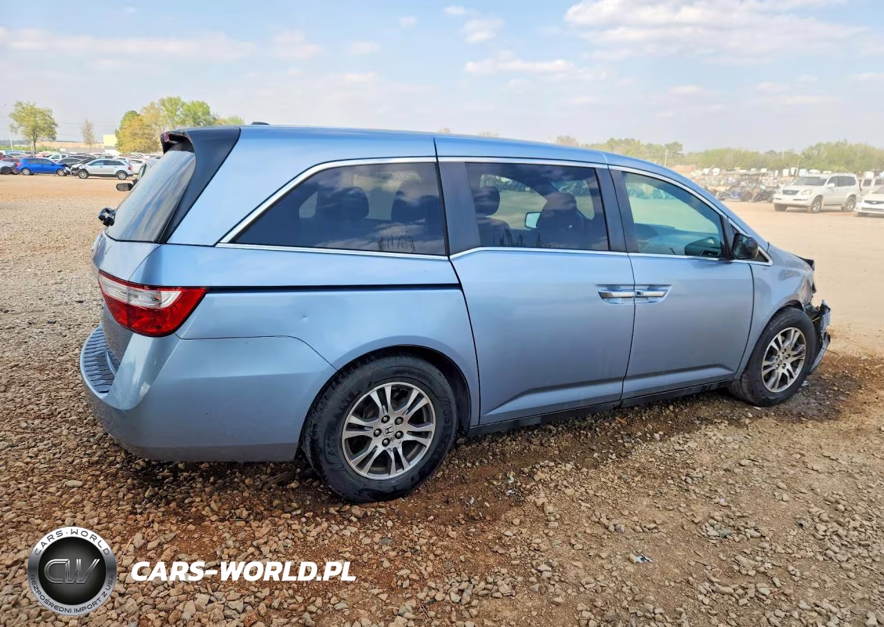 2013 Honda Odyssey Exl VIN:5FNRL5H6XDB080077 - 3