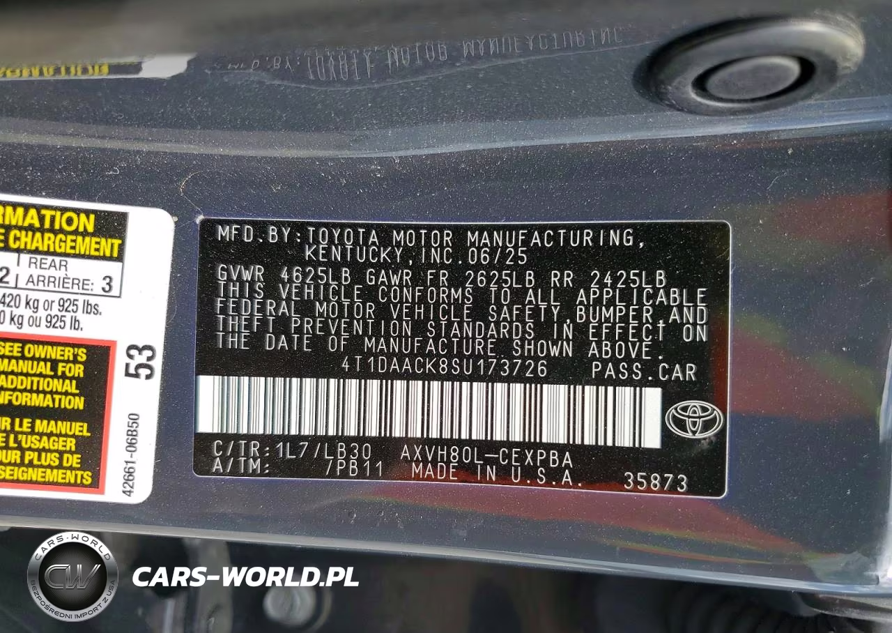 2025 Toyota Camry Xse VIN:4T1DAACK8SU173726 - 13