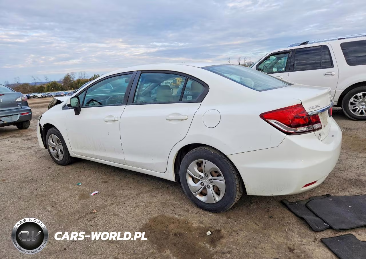 2013 Honda Civic Lx VIN:19XFB2F58DE272814 - 2