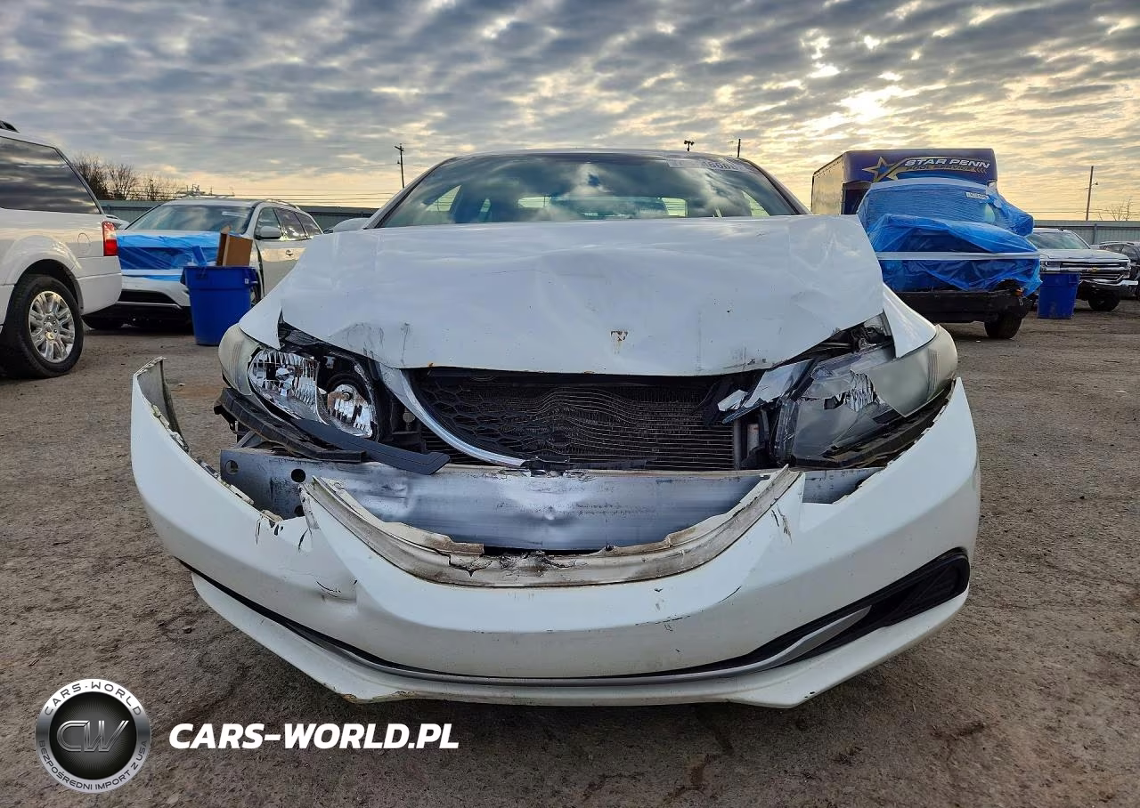 2013 Honda Civic Lx VIN:19XFB2F58DE272814 - 5