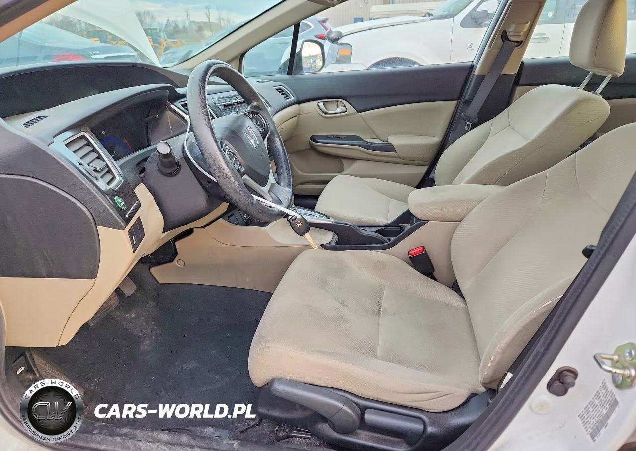 2013 Honda Civic Lx VIN:19XFB2F58DE272814 - 7