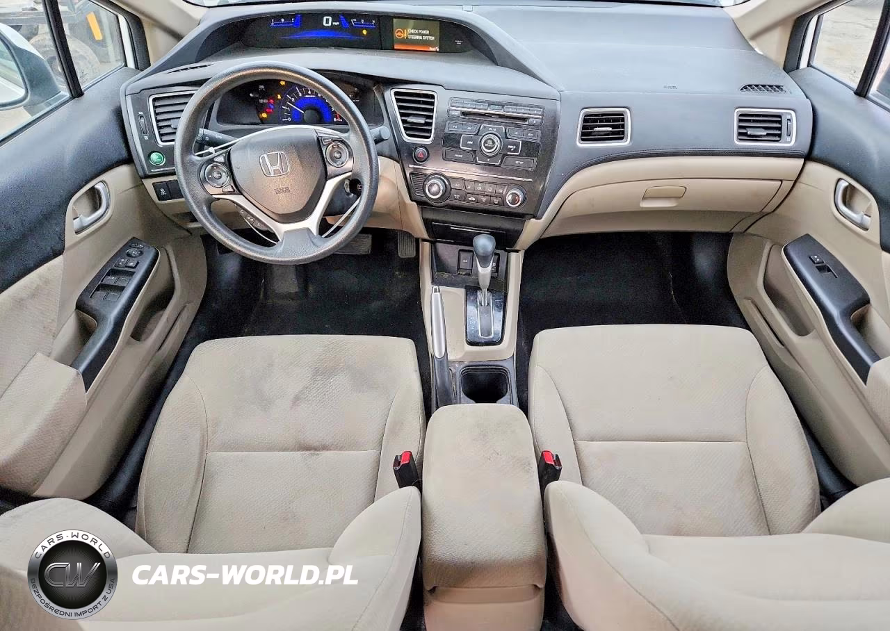 2013 Honda Civic Lx VIN:19XFB2F58DE272814 - 8
