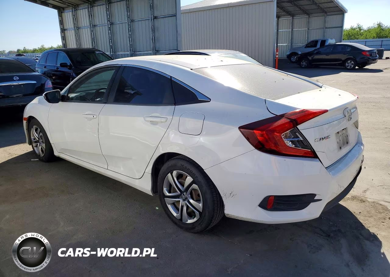 2018 Honda Civic Lx VIN:2HGFC2F52JH593004 - 2