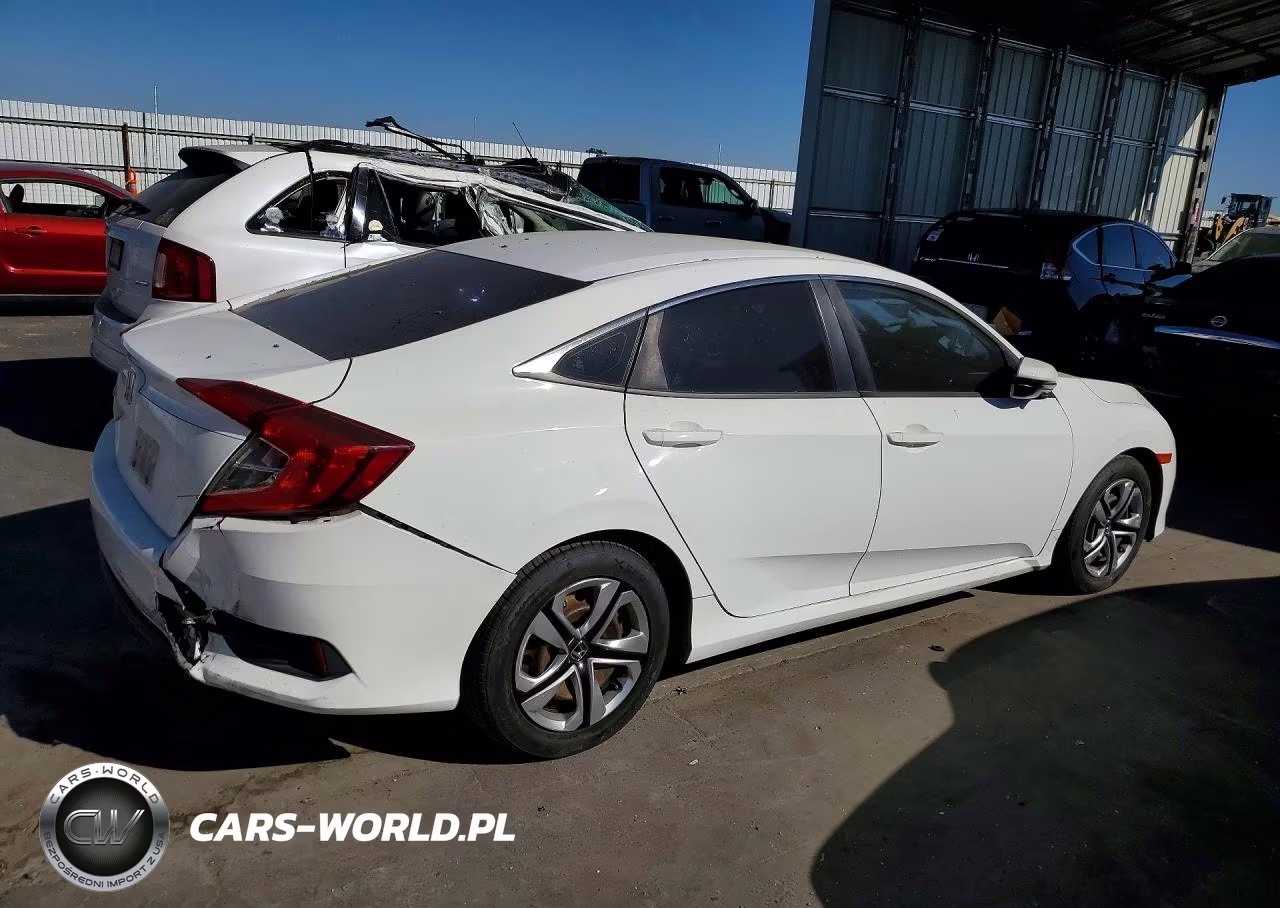 2018 Honda Civic Lx VIN:2HGFC2F52JH593004 - 3