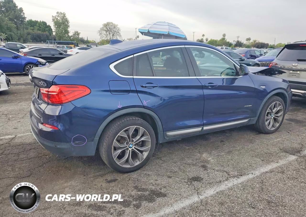 2015 BMW X4 xDrive28I VIN:5UXXW3C58F0F89167 - 3