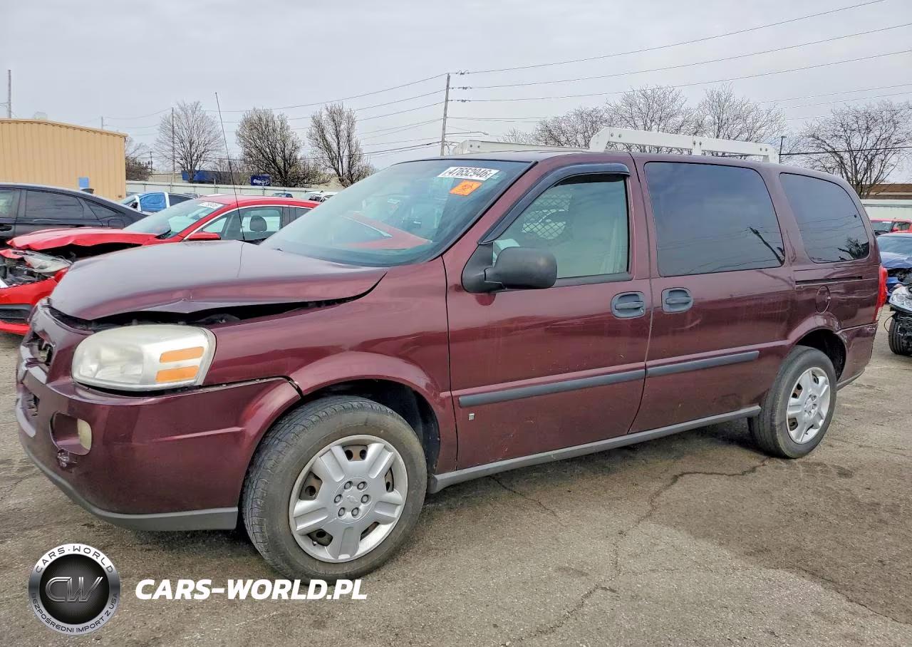2008 Chevrolet Uplander Incomplete