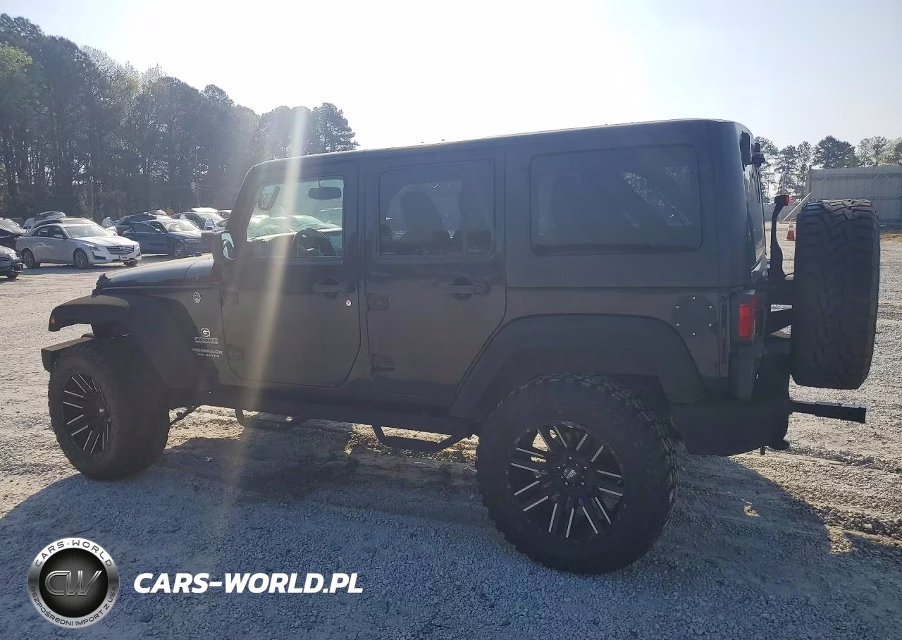 2017 Jeep Wrangler Unlimited Sport VIN:1C4BJWDG8HL745833 - 2