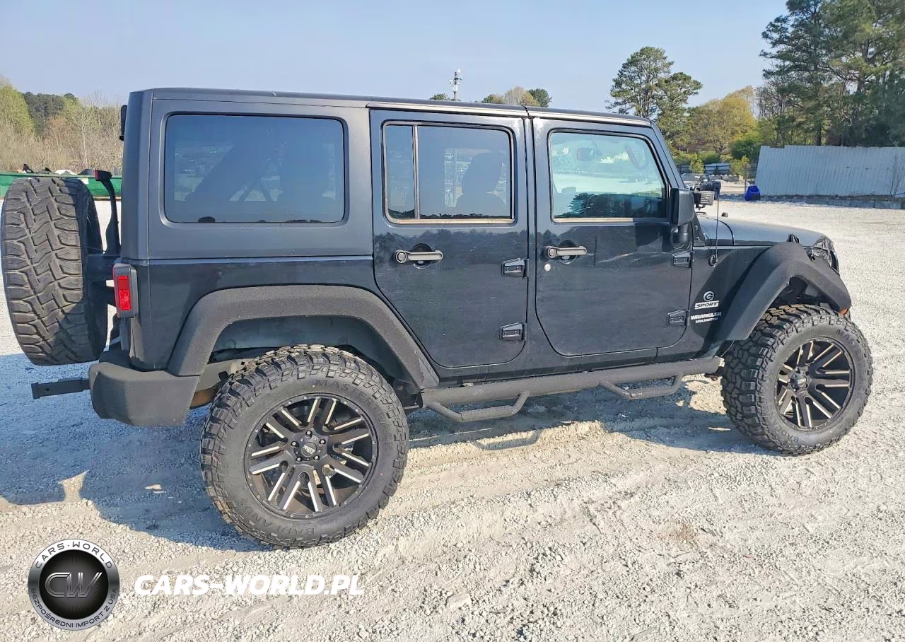 2017 Jeep Wrangler Unlimited Sport VIN:1C4BJWDG8HL745833 - 3