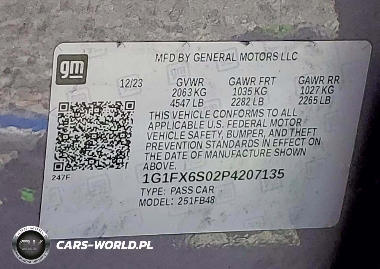 2023 Chevrolet Bolt Ev 2Lt VIN:1G1FX6S02P4207135 - 12