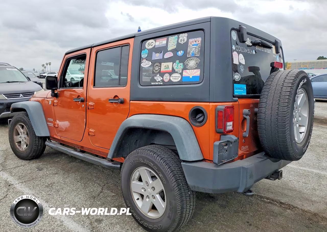 2011 Jeep Wrangler Unlimited Sport VIN:1J4BA3H14BL501344 - 2