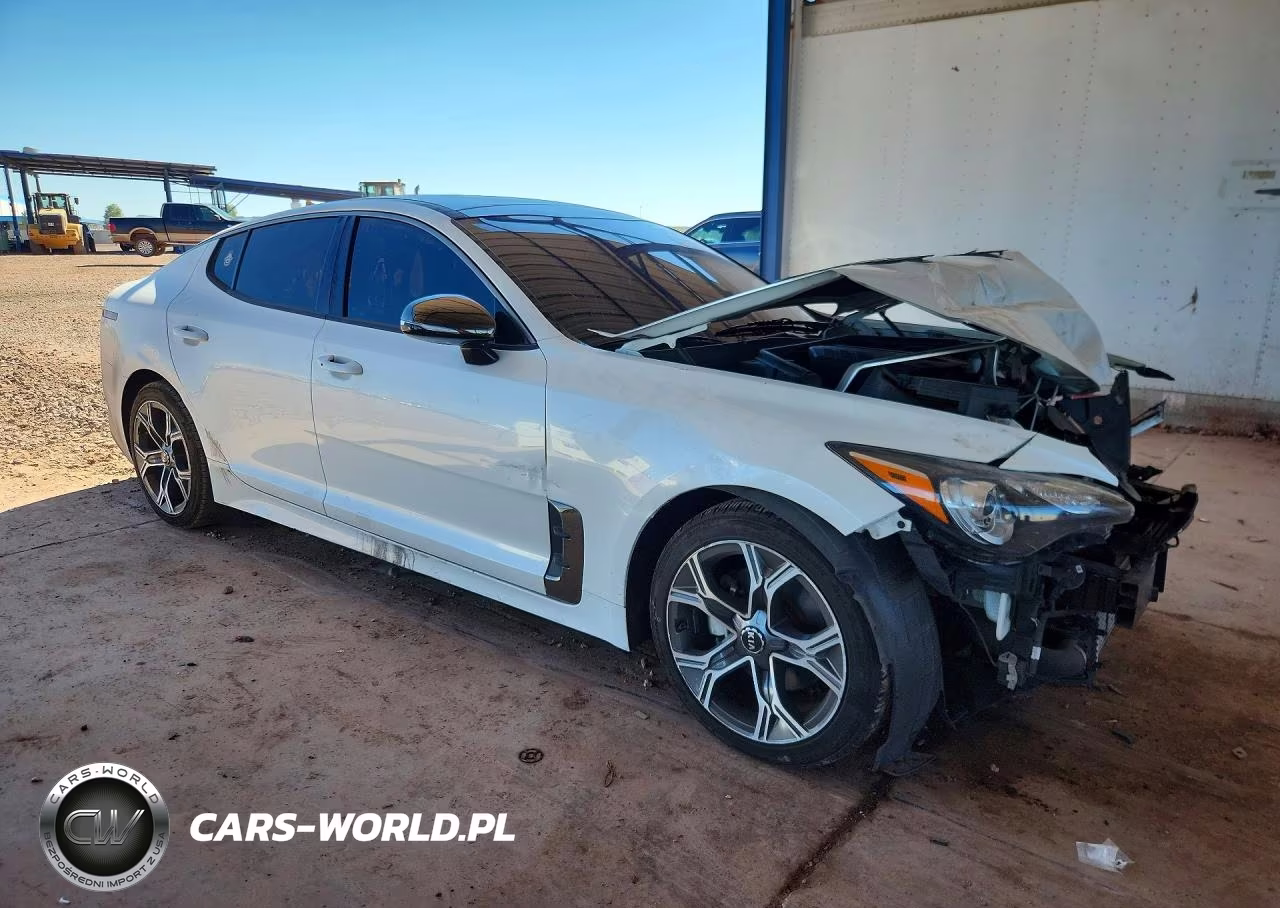 2021 Kia Stinger Gt-Line VIN:KNAE15LA9M6093962 - 4
