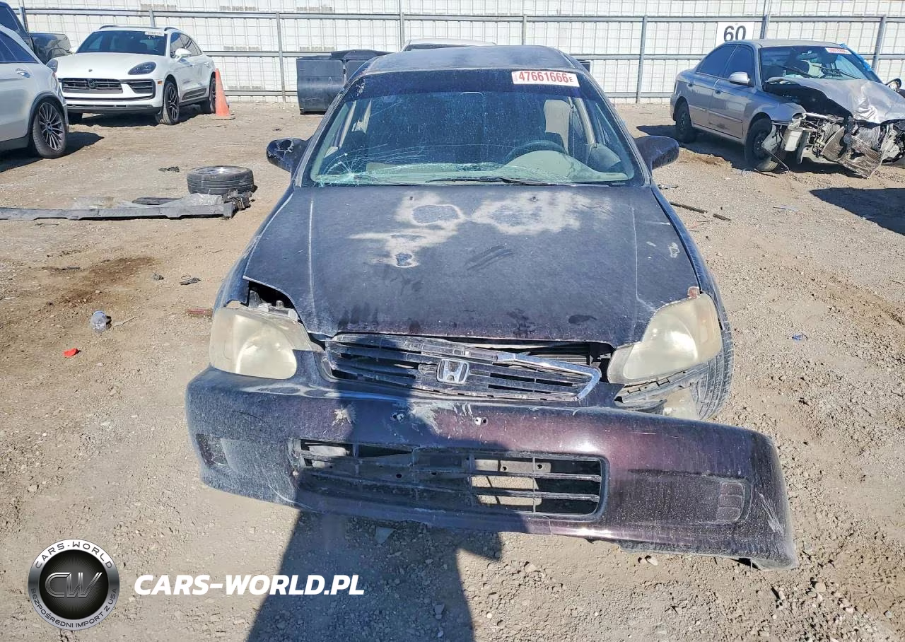 2000 Honda Civic Lx VIN:1HGEJ6670YL059359 - 5