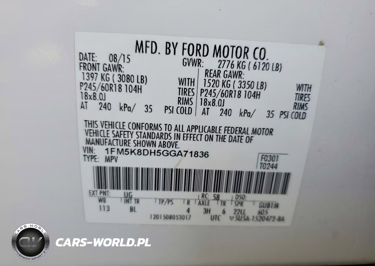 2016 Ford Explorer Xlt VIN:1FM5K8DH5GGA71836 - 13