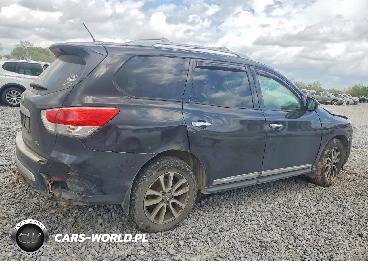2015 Nissan Pathfinder Sl VIN:5N1AR2MN1FC708711 - 3