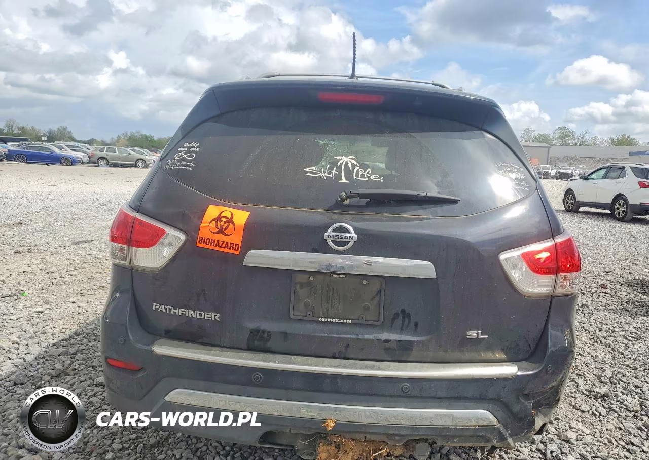 2015 Nissan Pathfinder Sl VIN:5N1AR2MN1FC708711 - 6