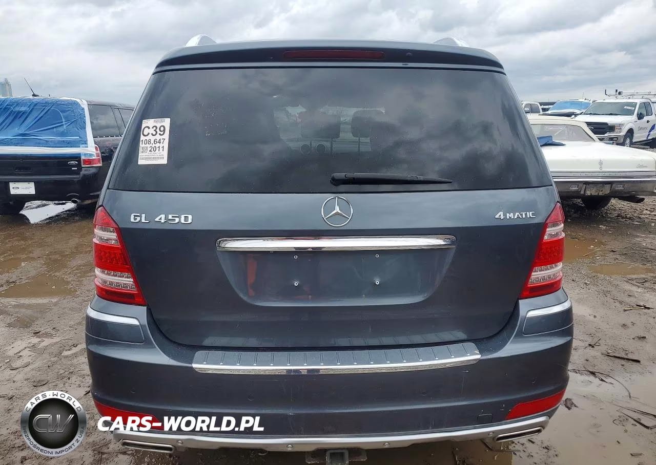 2011 Mercedes-Benz Gl 450 VIN:4JGBF7BE7BA721255 - 6