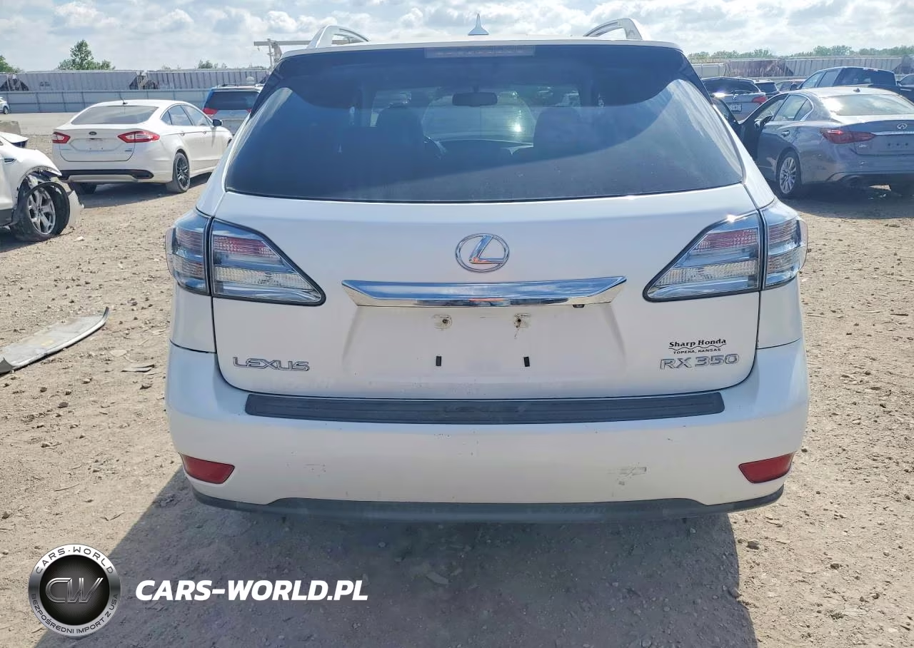 2010 Lexus Rx 350 VIN:2T2BK1BAXAC008639 - 6