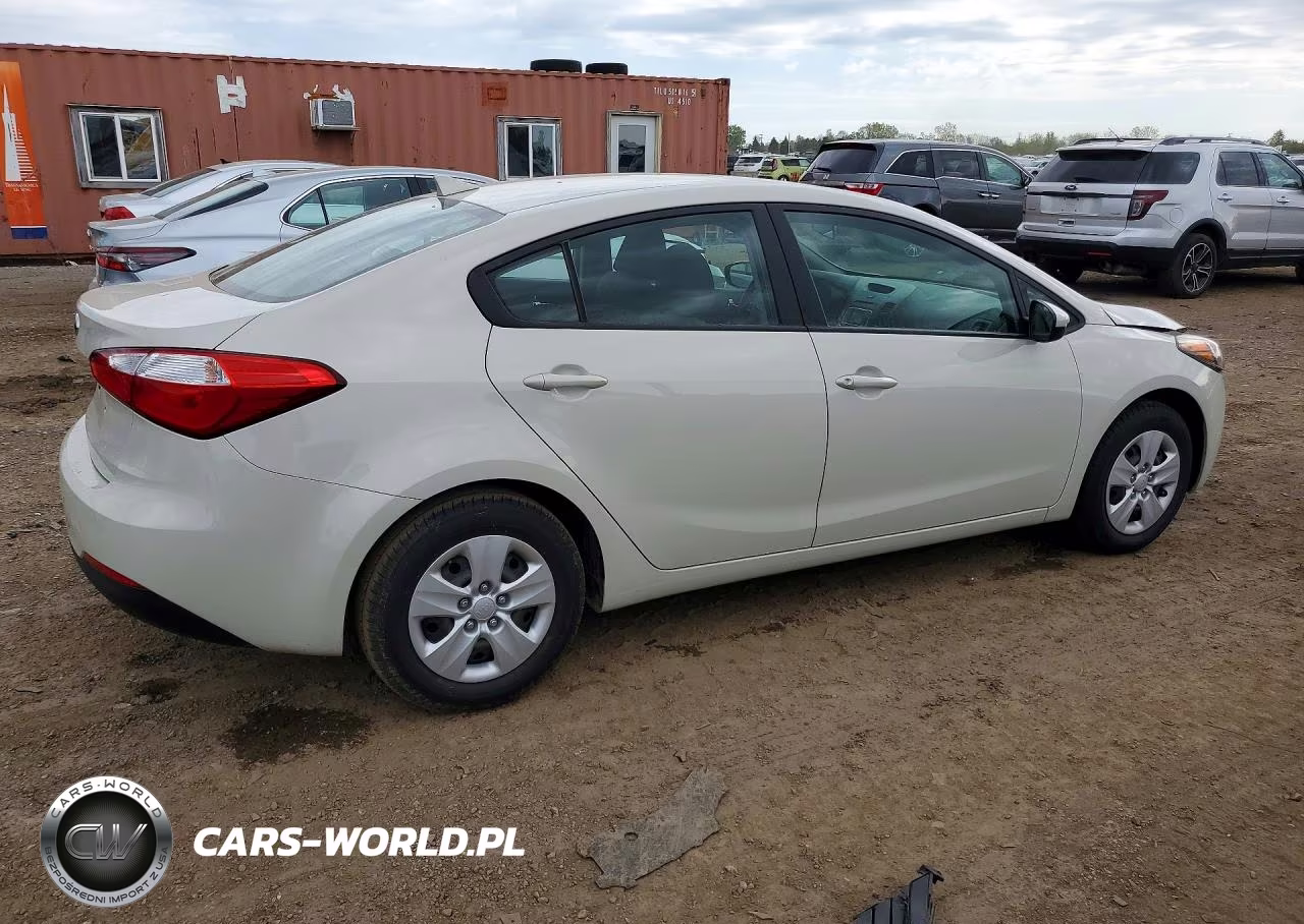 2014 Kia Forte Lx VIN:KNAFK4A69E5115816 - 3