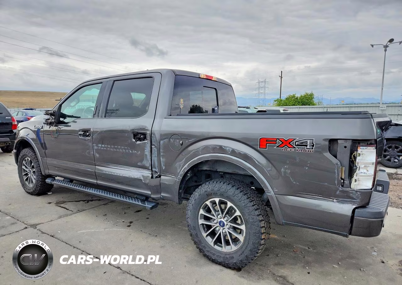 2018 Ford F150 Supercrew VIN:1FTEW1E52JKF04134 - 2