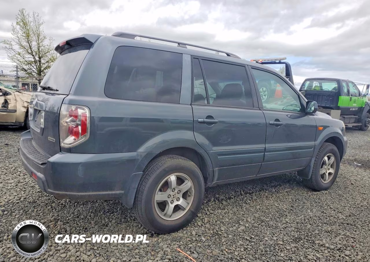 2006 Honda Pilot Ex VIN:2HKYF18416H528866 - 3