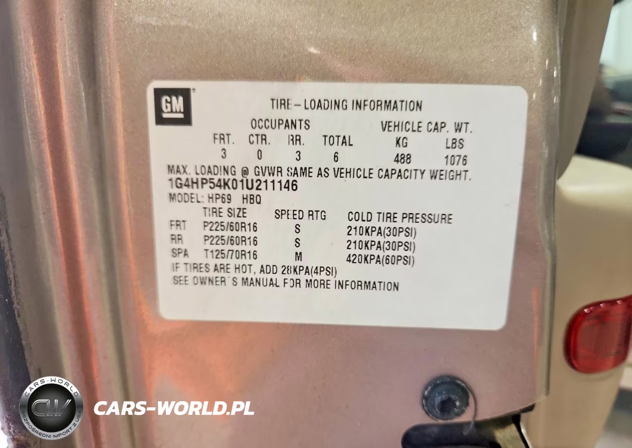 2001 Buick Lesabre Custom VIN:1G4HP54K01U211146 - 12