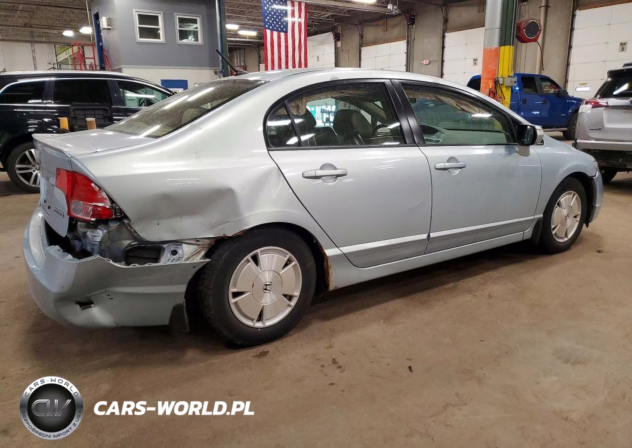2008 Honda Civic Hybrid VIN:JHMFA36228S010478 - 3