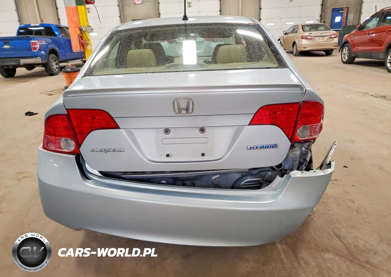 2008 Honda Civic Hybrid VIN:JHMFA36228S010478 - 6