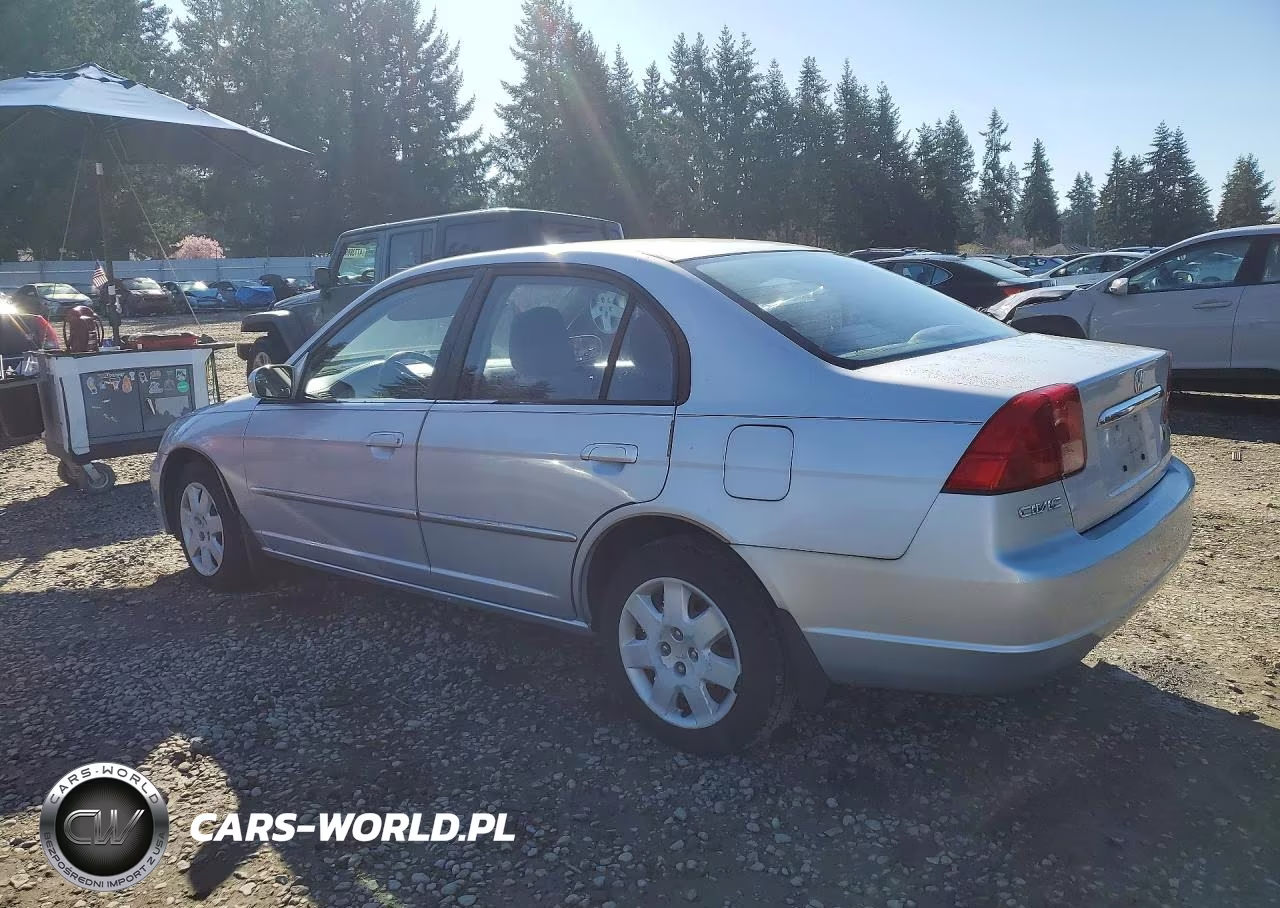 2002 Honda Civic VIN:1HGES267X2L053517 - 2