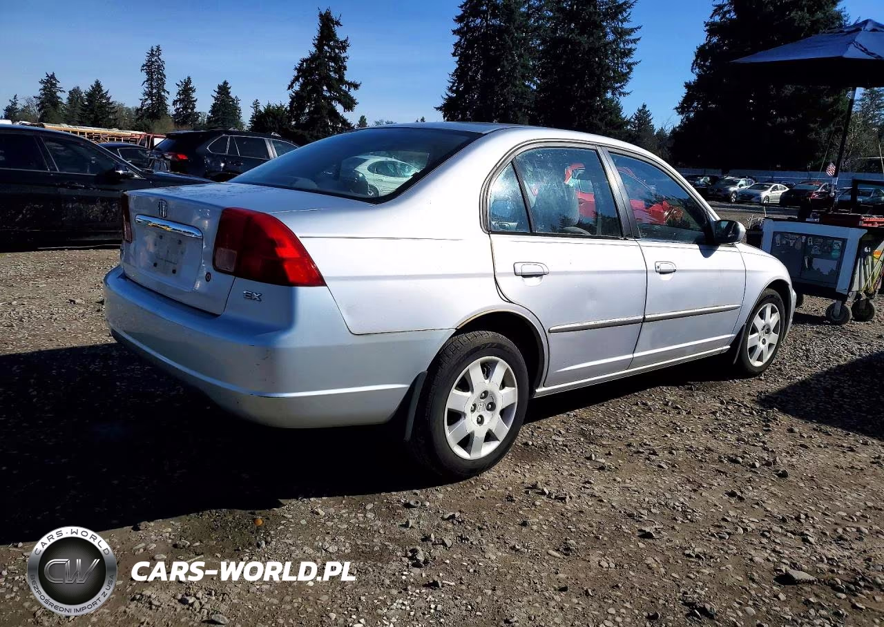 2002 Honda Civic VIN:1HGES267X2L053517 - 3