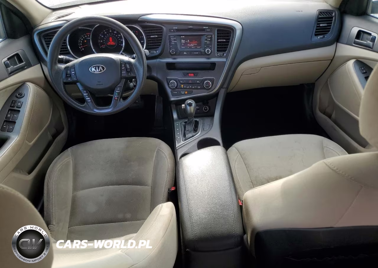 2013 Kia Optima Lx VIN:5XXGM4A77DG172553 - 8