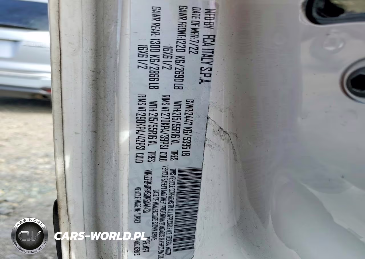2022 Ram Promaster City Tradesman Utility - Service Van VIN:ZFBHRFAB0N6X41431 - 14