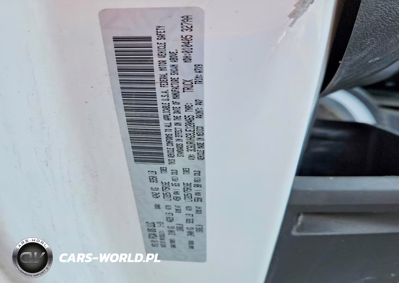 2018 Ram Promaster 3500 Delivery Van VIN:3C6URVHG9JE120465 - 13