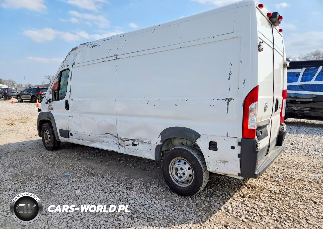 2018 Ram Promaster 3500 Delivery Van VIN:3C6URVHG9JE120465 - 2
